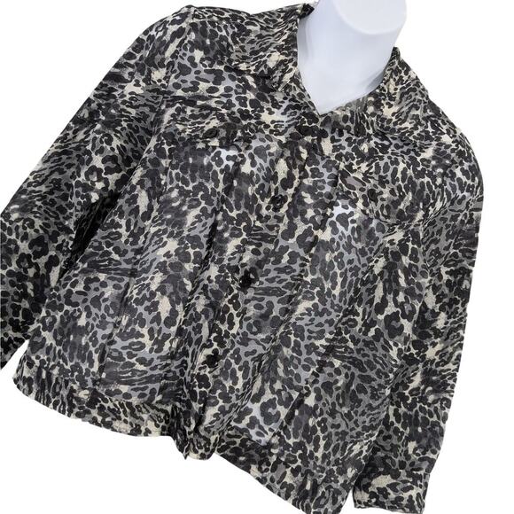 Notations Jackets & Blazers - NWOT! NOTATIONS WOMAN! LINEN+! BLACK,TAN SHEER NET JEAN JACKET STYLE TOO! SZ 1X